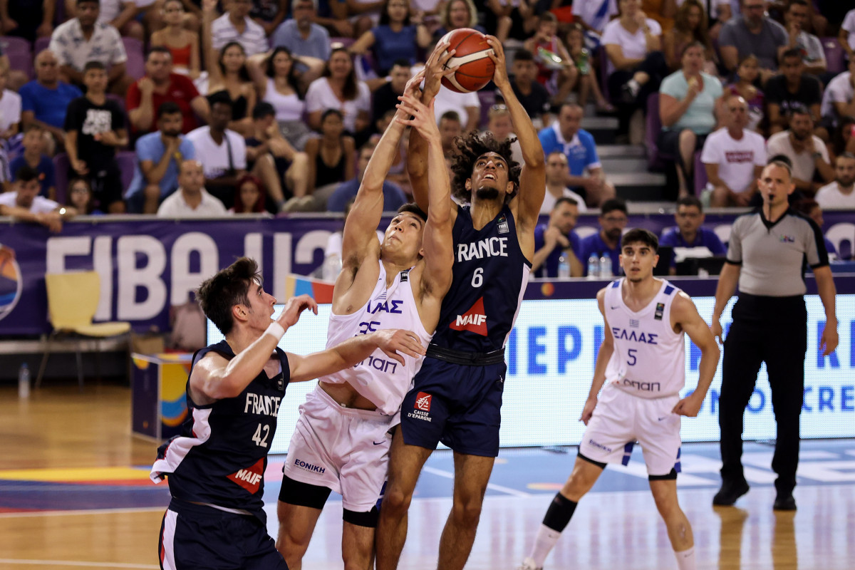 Eurobasket 2023 u20 Ελλάδα-Γαλλία