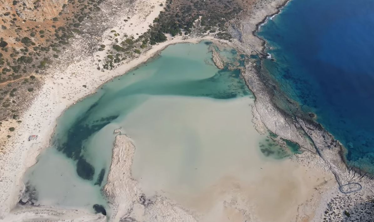 Μπάλος / Η εξωτική λιμνοθάλασσα στην Κρήτη [Βίντεο]