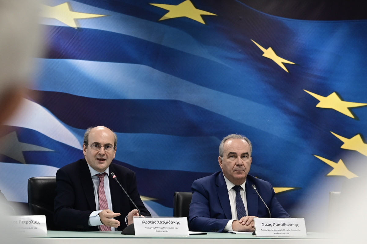 Η ανακοίνωση του πολυνομοσχεδίου από την ηγεσία του υπουργείου Οικονομικών
(ΜΙΧΑΛΗΣ ΚΑΡΑΓΙΑΝΝΗΣ/EUROKINISSI)