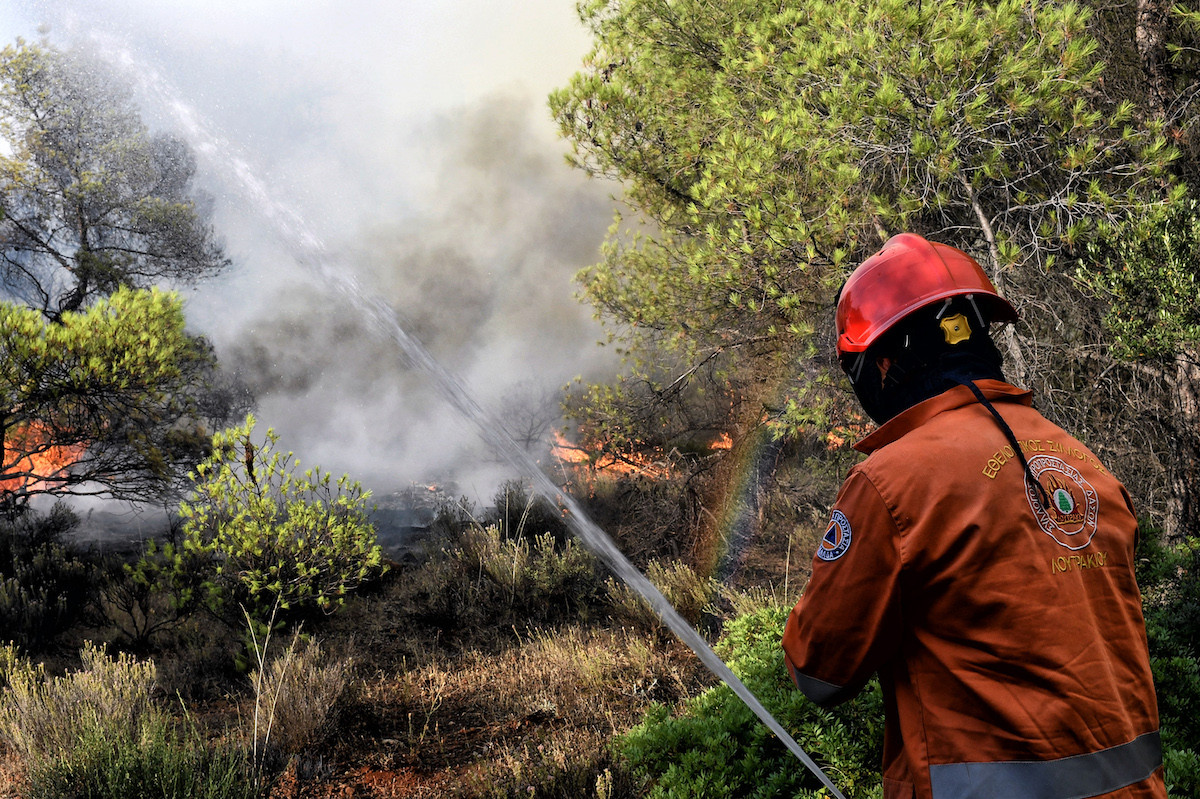 Φωτιά σε δάσος - Φωτογραφία αρχείου (EUROKINISSI/ ΣΥΝΕΡΓΑΤΗΣ)