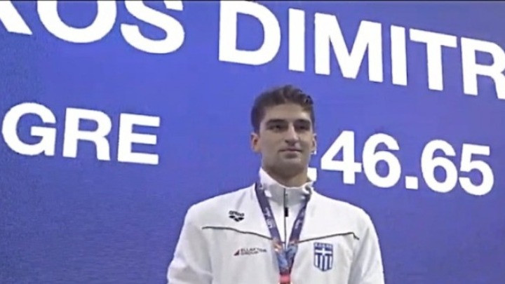 Δημήτρης Μάρκος / Πρωταθλητής Ευρώπης στα 200μ. ελεύθερο με πανελλήνιο ρεκόρ και πρόκριση στο Παγκόσμιο
