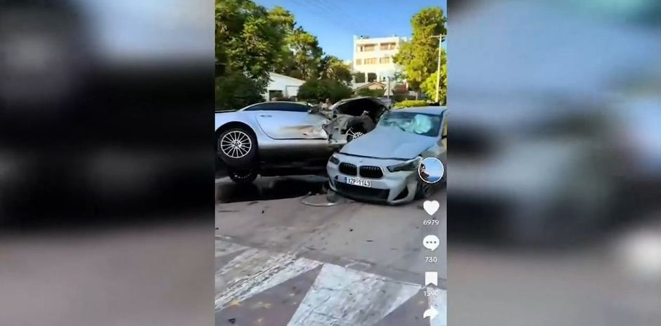 Γλυφάδα / Αυτοκίνητο έπεσε μέσα σε πάρκο [Βίντεο]