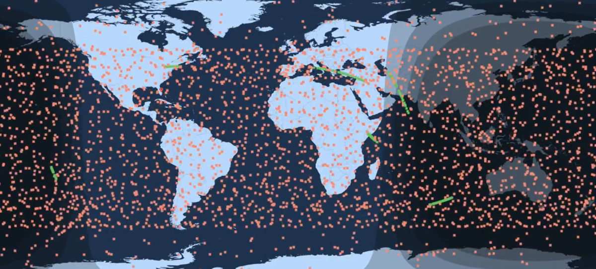 Starlink / Βίντεο απεικονίζει τους 5.000 δορυφόρους του Έλον Μασκ – Η «ακούσια» ρύπανση που προκαλούν