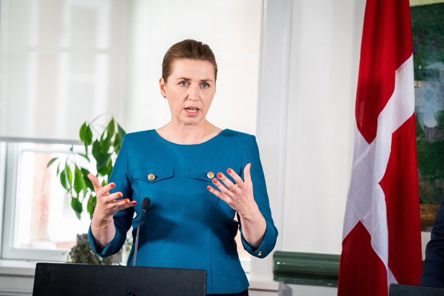 Μέττε Φρεντέρικσεν, πρωθυπουργός της Δανία -  EPA/IDA MARIE ODGAARD  DENMARK OUT