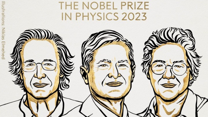 Νόμπελ Φυσικής 2023 / Τιμήθηκαν οι Πιέρ Αγκοστινί, Φέρεντς Κράους και Αν Λ’ Ουιγιέ