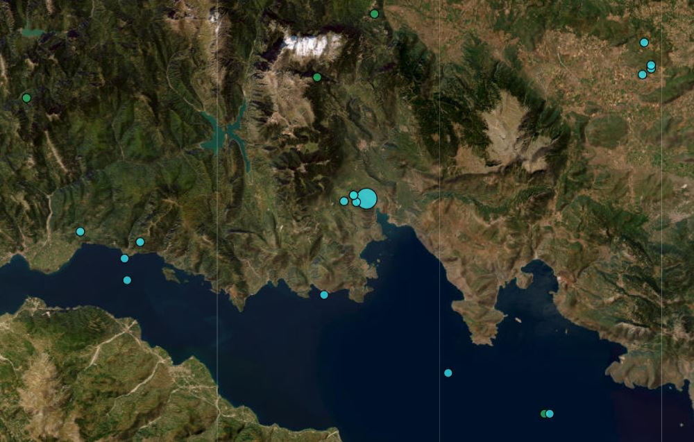Ιτέα / Σεισμός αναστάτωσε την περιοχή – Τα στοιχεία του Γεωδυναμικού Ινστιτούτου