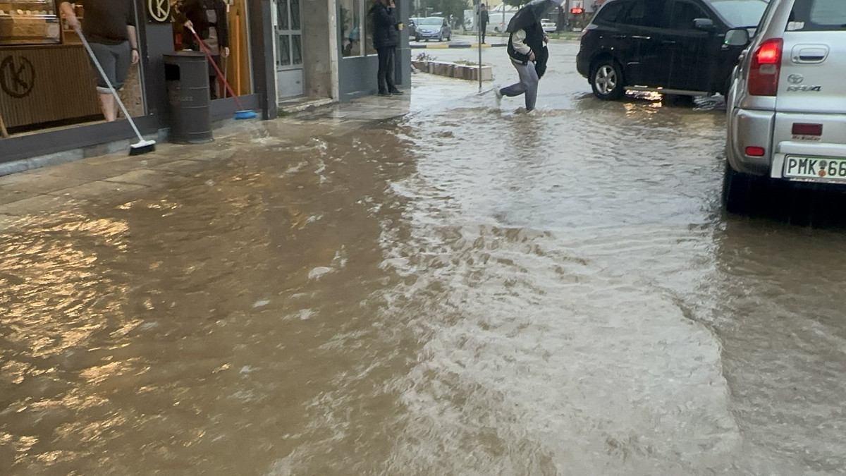 Πλημμύρες στο Ναύπλιο /   Eurokinissi