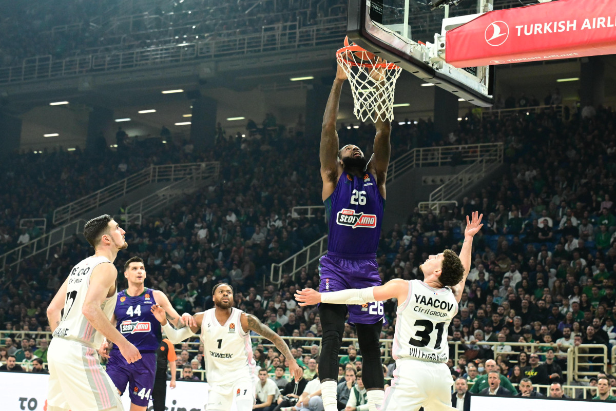 PANATHINAIKOS-ASVEL (ANTONIS NIKOLOPOULOS / EUROKINISSI)