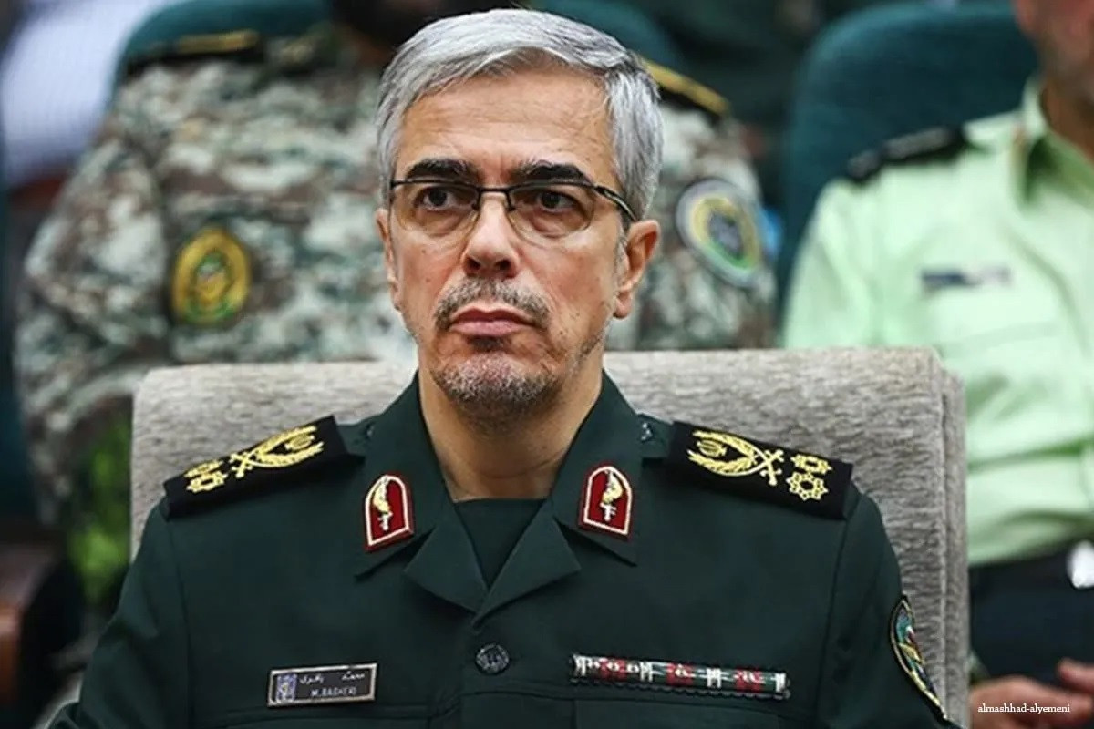 Mohammed Bageri, Chief of Iranian Forces (EPA)
