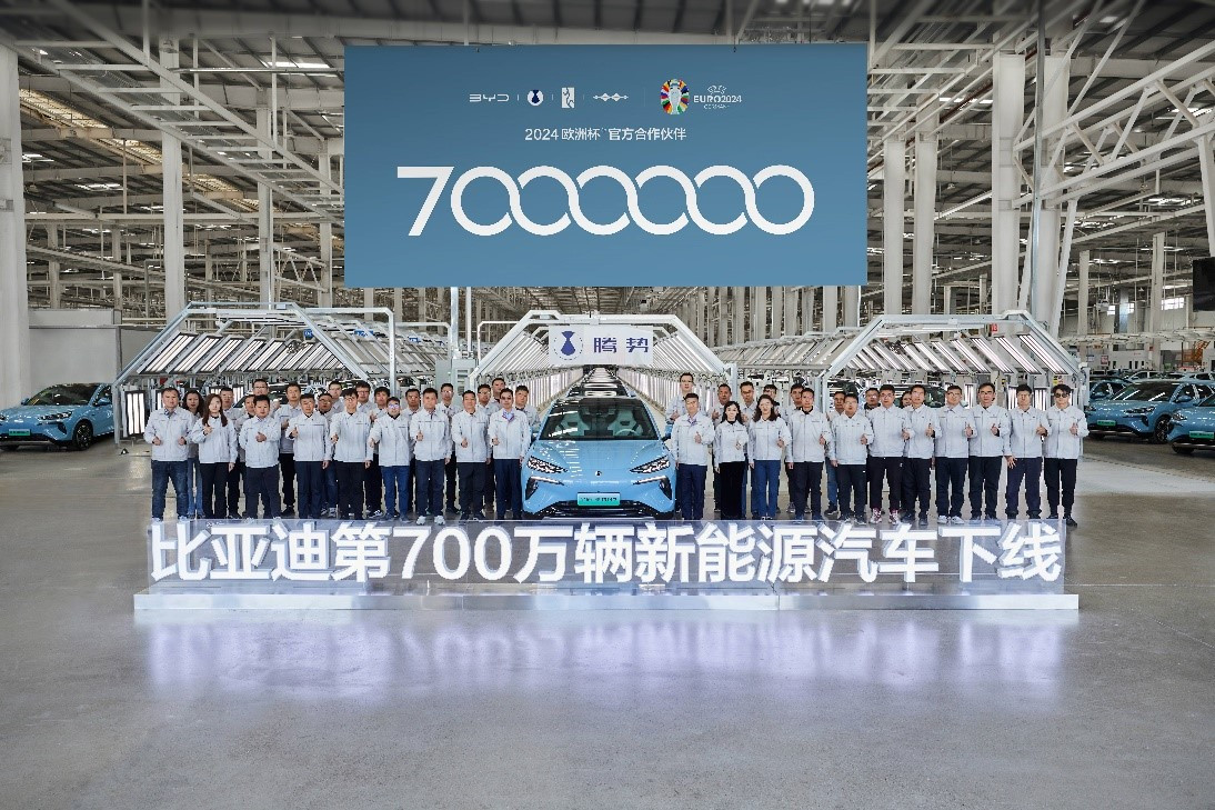 BYD / 7.000.000 ηλεκτρικά και plug in hybrid οχήματα από την ανερχόμενη κινεζική αυτοκινητοβιομηχανία