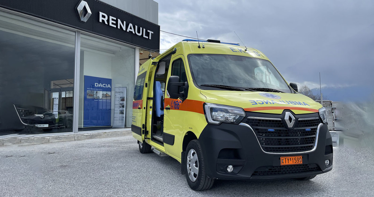 Renault Master / Κατάλληλο και για ασθενοφόρο του ΕΚΑΒ