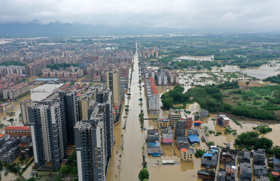 Πλημμύρες στην Κίνα