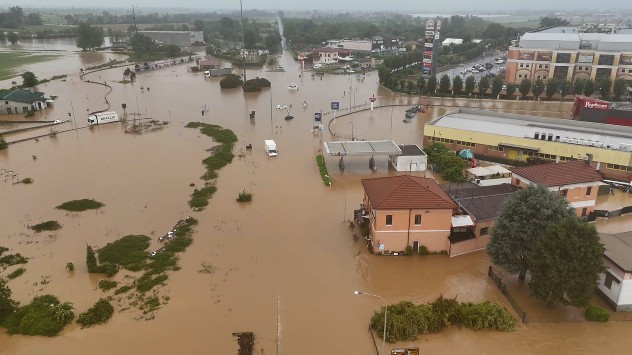 Πλημμύρες στη Βόρεια Ιταλία, ΠΗΓΗ: X