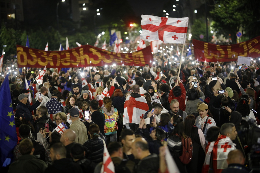 EPA/DAVID MDZINARISHVILI