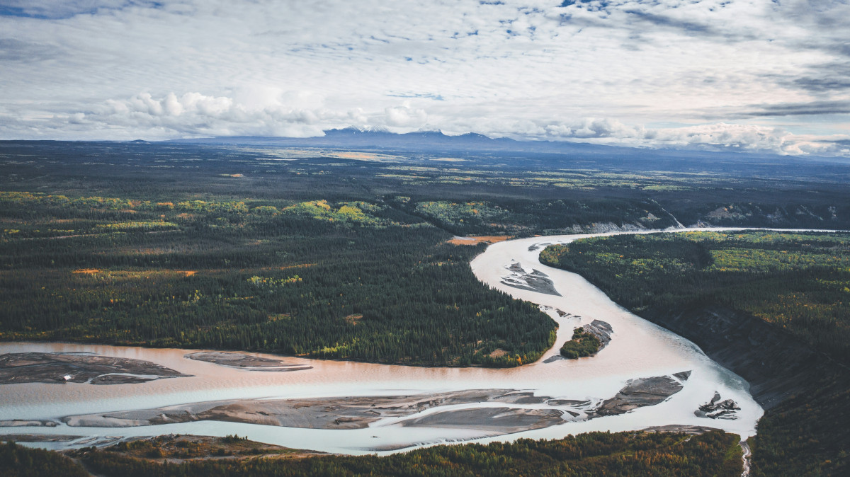 Ποτάμια στην Αλάσκα, φωτό αρχείου