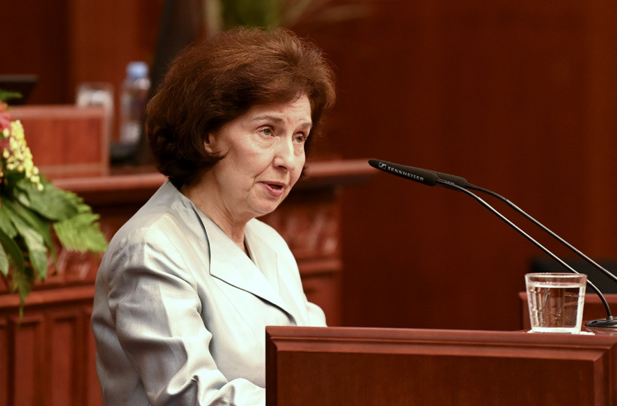 Η νέα πρόεδρος της Βόρειας Μακεδονίας, Γκορντάνα Σιλιάνοφσκα