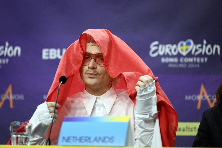 Ο εκπρόσωπος της Ολλανδίας στην Eurovision, Joost Klein