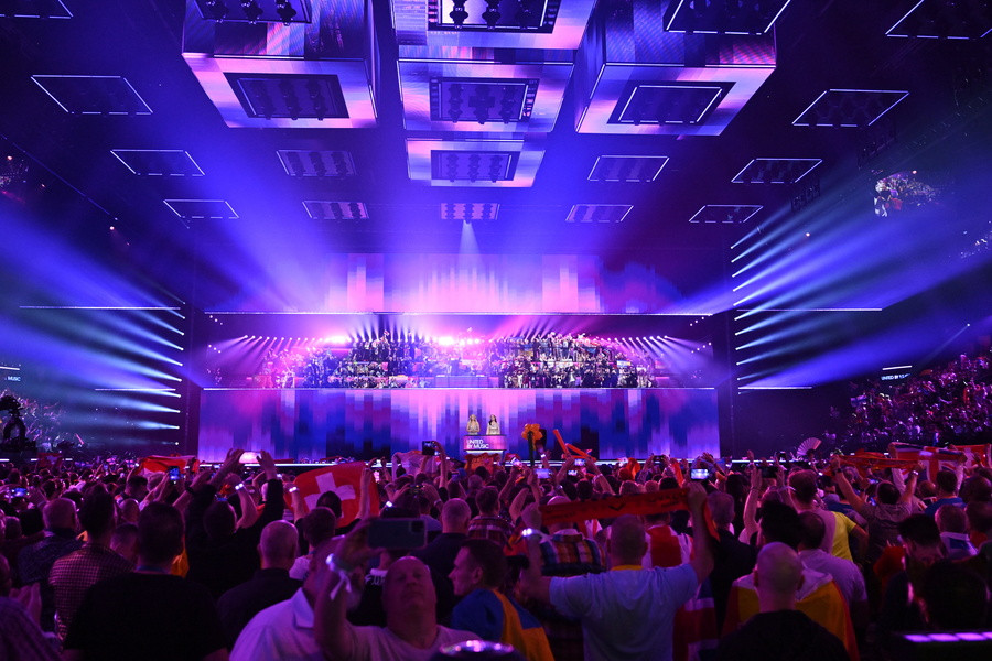Η κεντρική σκηνή του διαγωνισμού της Eurovision