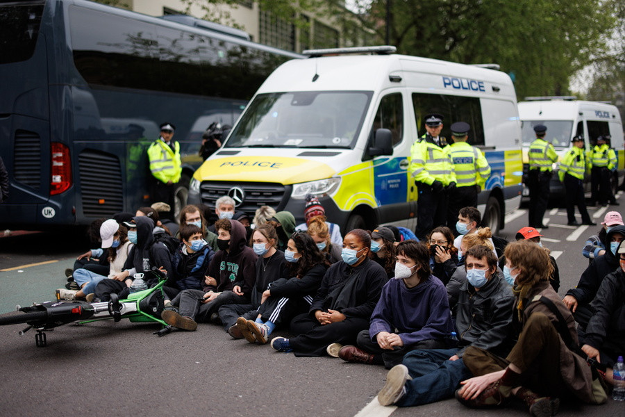 Διαμαρτυρία στο Λονδίνο