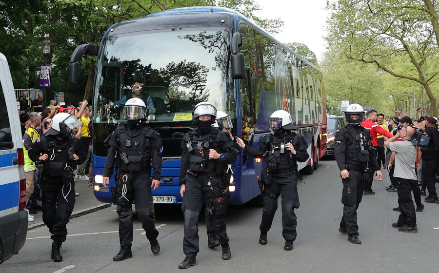 Αστυνομικοί στο Ντορτμουντ της Γερμανίας
