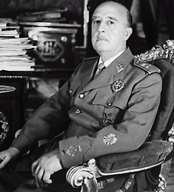 Ο Ισπανός δικτάτορας Φρανθίσκο Φράνκο