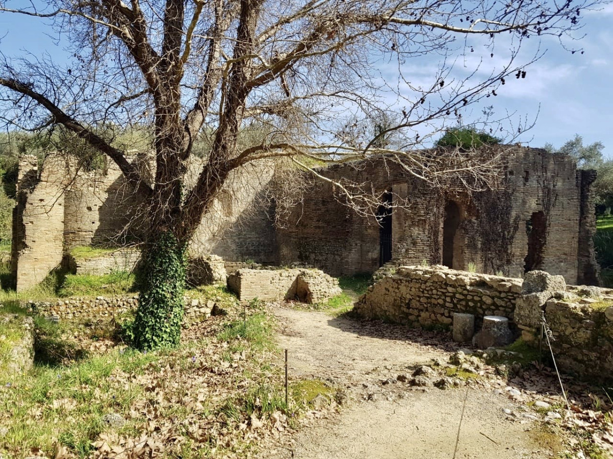 Αρχαία Ολυμπία / Αποκαθίστανται οι ρωμαϊκές θέρμες του Νέρωνα