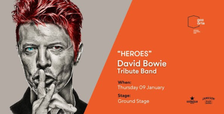 Heroes Tribute Band / Συναυλία αφιέρωμα για τα γενέθλια του David Bowie στο Gazarte