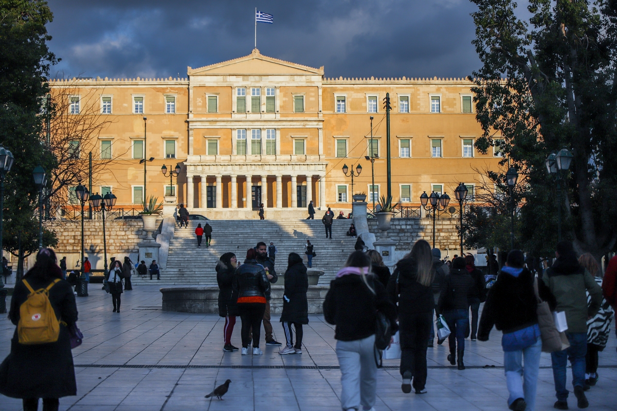 Στιγμιότυπα απο το κέντρο της Αθήνας. Φωτο αρχείου EUROKINISSI