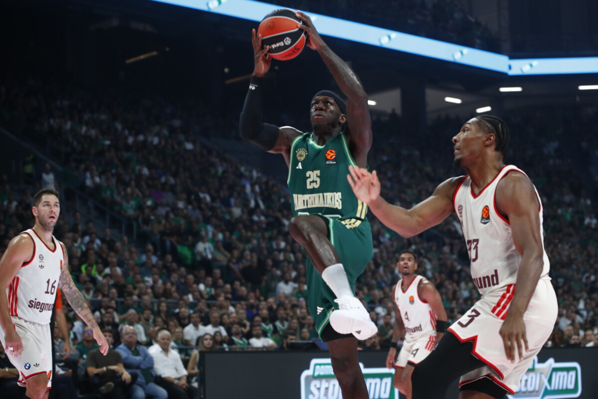 EUROLEAGUE 2025-2026 / ΠΑΟ - ΜΠΑΓΕΡΝ (ΣΤΕΛΙΟΣ ΣΤΕΦΑΝΟΥ / EUROKINISSI)