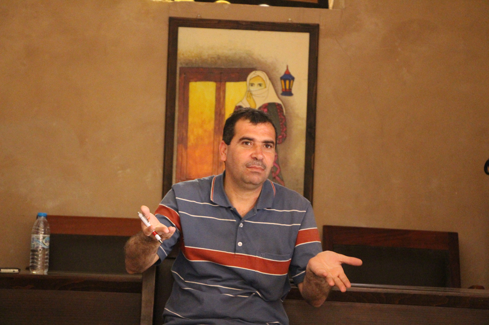 Μπιενάλε της Γάζας / Ashraf Sahwiel στο tvxs: Η αλληλεγγύη δίνει νόημα στην επιβίωση, κρατάει την ελπίδα ζωντανή