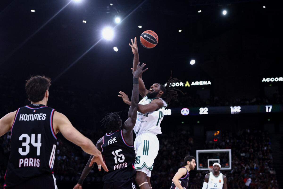 EUROLEAGUE 2025-2026 / ΠΑΡΙ - ΠΑΝΑΘΗΝΑΪΚΟΣ (EUROKINISSI)