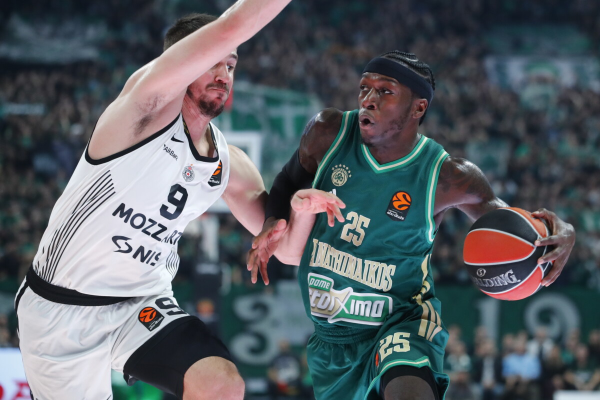 EUROLEAGUE 2025-2026 / ΠΑΝΑΘΗΝΑΙΚΟΣ - ΠΑΡΤΙΖΑΝ. (ΣΤΕΛΙΟΣ ΣΤΕΦΑΝΟΥ / EUROKINISSI)