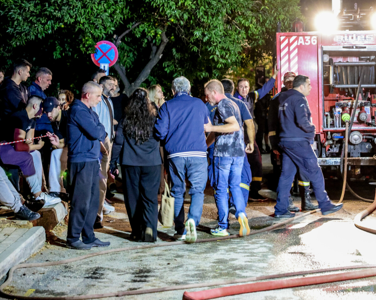 Πυρκαγιά σε διαμέρισμα στην περιοχή του Μασταμπά Ηρακλείου. Απανθρακωμένοι  βρέθηκαν μέσα δύο άνθρωποι.  Παρασκευή 31 Οκτωβρίου 2025   (ΣΤΕΦΑΝΟΣ ΡΑΠΑΝΗΣ/EUROKINISSI)