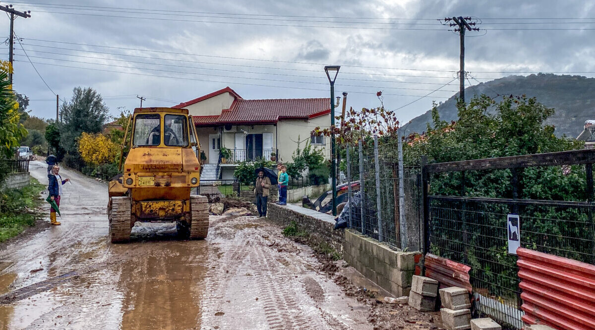 Πλημμύρες και καταστροφές από την κακοκαιρία στην Ήπειρο Σάββατο 22 Νοεμβρίου 2025  (APOHXOS.GR / EUROKINISSI)