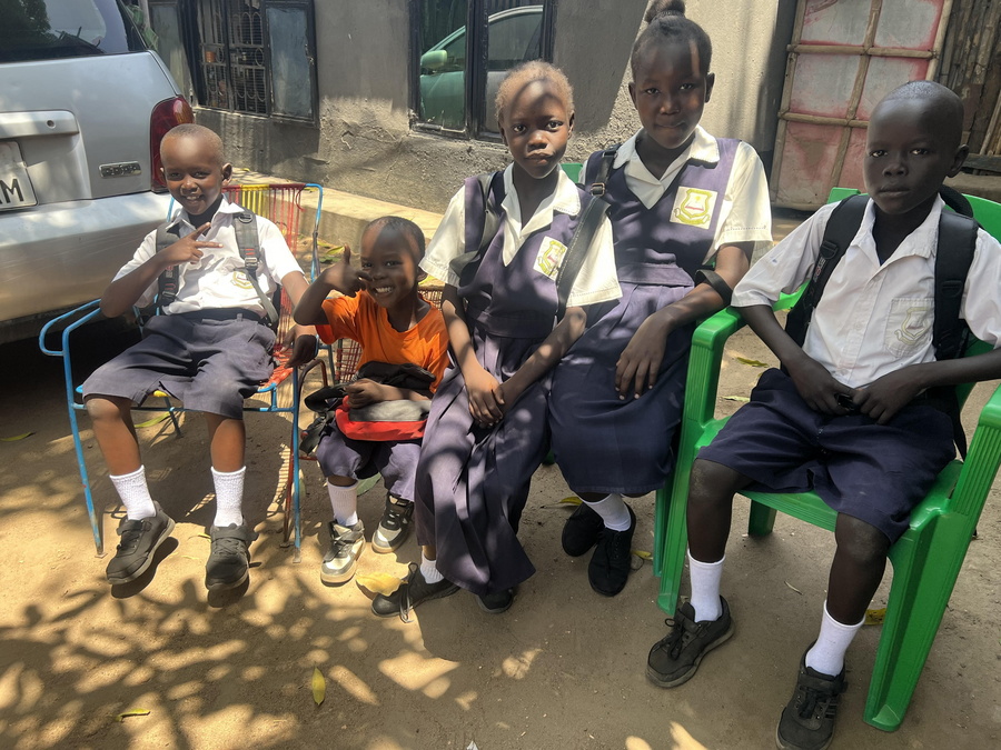 Μαθητές στο Σουδάν