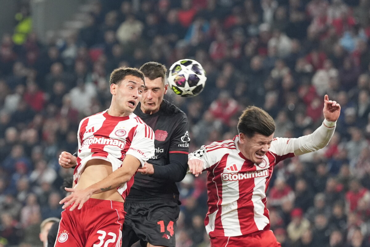 CHAMPIONS LEAGUE 2025-2026 / ΟΣΦΠ - ΛΕΒΕΡΚΟΥΖΕΝ (ΘΕΟΔΩΡΟΣ ΧΡΙΣΤΟΔΟΥΛΑΚΗΣ / EUROKINISSI)