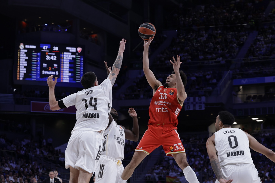 Ευρωλίγκα 2025-26 / ΡΕΑΛ ΜΑΔΡΙΤΗΣ - ΕΡΥΘΡΟΣ ΑΣΤΕΡΑΣ  (EPA/JUANJO MARTIN)