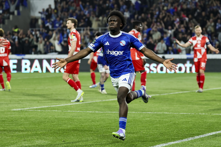 CONFERENCE LEAGUE 2025-26 / ΣΤΡΑΣΒΟΥΡΓΟ - ΜΑΪΝΤΣ (EPA/RONALD WITTEK)