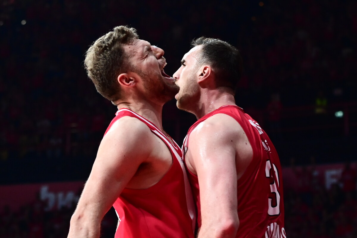 EUROLEAGUE 2025-2026 / PLAYOFFS 1ος ΑΓΩΝΑΣ / ΟΛΥΜΠΙΑΚΟΣ - ΜΟΝΑΚΟ. (ΓΙΩΡΓΟΣ ΜΑΤΘΑΙΟΣ / EUROKINISSI)