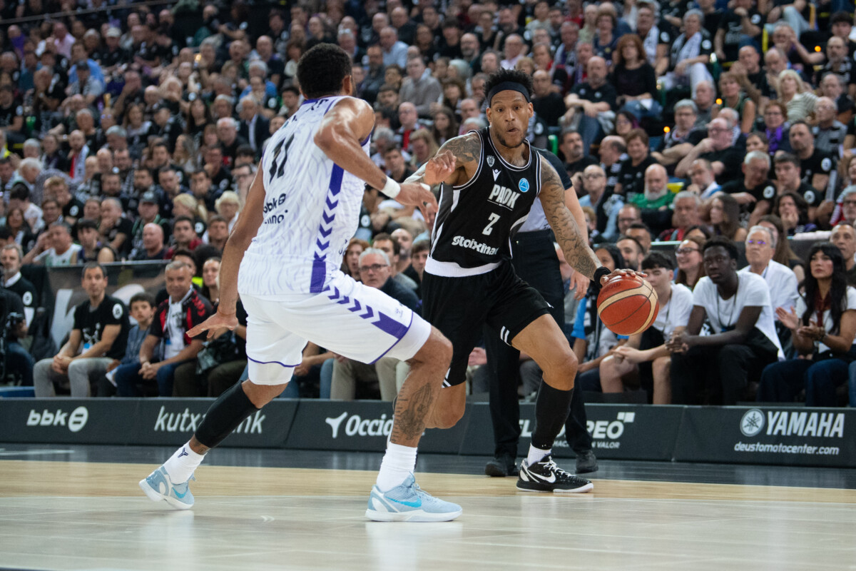 FIBA EUROPE CUP 2025-2026 / 2ος ΤΕΛΙΚΟΣ / ΜΠΙΛΜΠΑΟ - ΠΑΟΚ.  (EUROKINISSI)