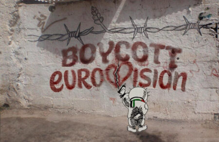 eurovision-2026-pano-apo-1-000-kallitechnes-zitoyn-mpoikotaz-gia-ti-symmetochi-toy-israil-ypografoyn-massive-attack-brian-eno-kneecap-753491