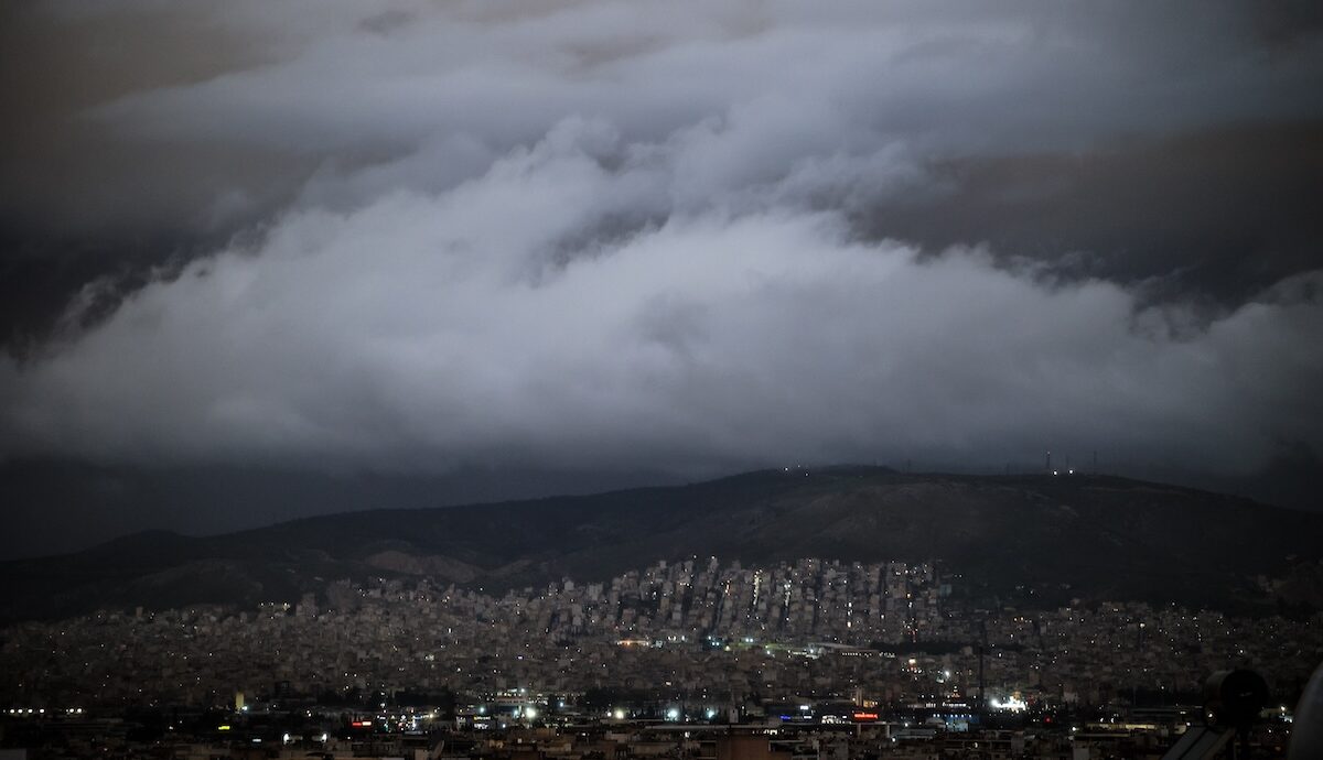 ΣΥΝΝΕΦΑ ΣΤΟΝ ΟΥΡΑΝΟ ΤΗΣ ΑΤΤΙΚΗΣ (ΚΟΝΤΑΡΙΝΗΣ ΓΙΩΡΓΟΣ EUROKINISSI)