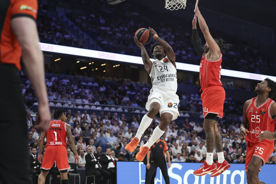 Ευρωλίγκα 2025-26 playoffs / ΧΑΠΟΕΛ ΤΕΛ ΑΒΙΒ - ΡΕΑΛ ΜΑΔΡΙΤΗΣ  (EPA/KIKO HUESCA)