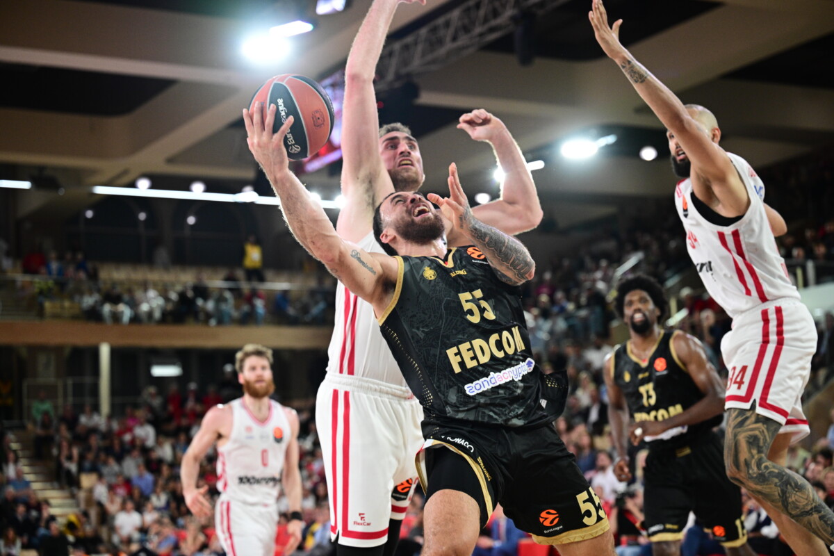 EUROLEAGUE 2025-2026 / PLAY OFF / ΜΟΝΑΚΟ - ΟΣΦΠ (KLODIAN LATO / EUROKINISSI)