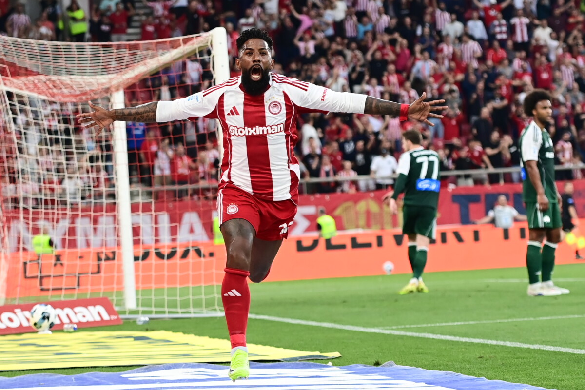 SUPER LEAGUE 2025-2026 / PLAYOFFS / ΟΣΦΠ - ΠΑΟ (ΓΙΩΡΓΟΣ ΜΑΤΘΑΙΟΣ / EUROKINISSI)