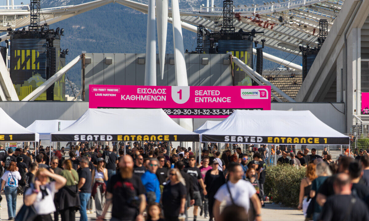 Metallica / Πάνω από 90.000 θεατές στην «επική» συναυλία στο ΟΑΚΑ με αποκλειστικό χορηγό την COSMOTE TELEKOM