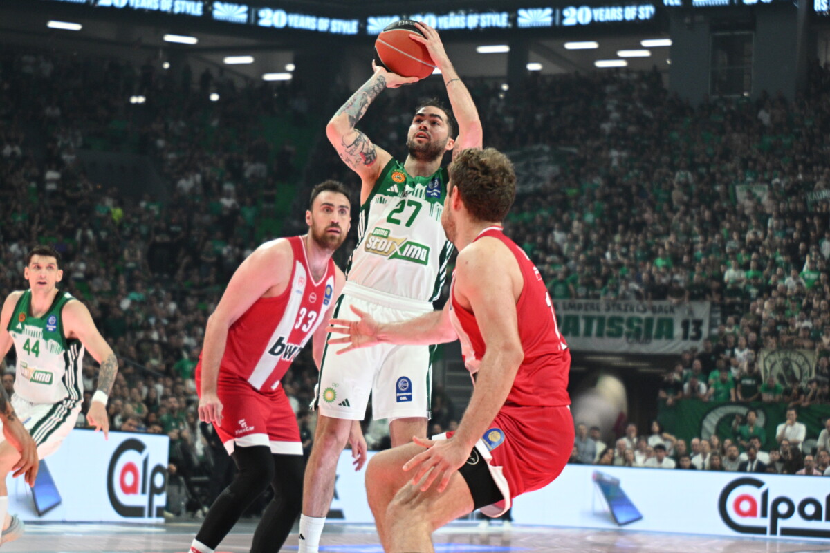 BASKET LEAGUE 2025-2026 / 4ος ΤΕΛΙΚΟΣ / ΠΑΝΑΘΗΝΑΙΚΟΣ - ΟΛΥΜΠΙΑΚΟΣ   (ΑΝΤΩΝΗΣ ΝΙΚΟΛΟΠΟΥΛΟΣ / EUROKINISSI)
