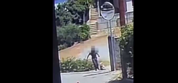 Άστρος Κυνουρίας / Οργή για βίντεο με άνδρα να σέρνει σκύλο με σύρμα στον λαιμό και να τον πετά σε κάδο