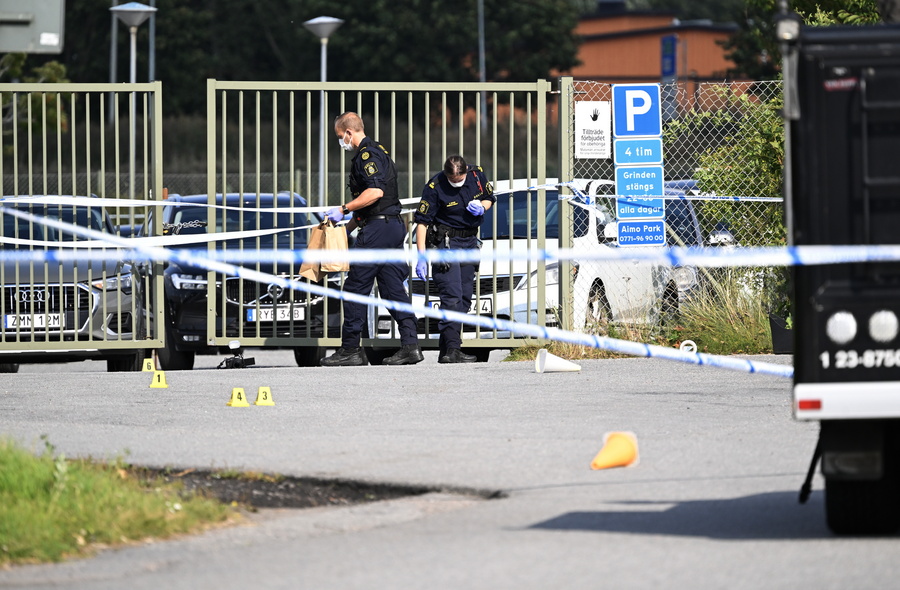 EPA/FREDRIK SANDBERG  SWEDEN OUT
