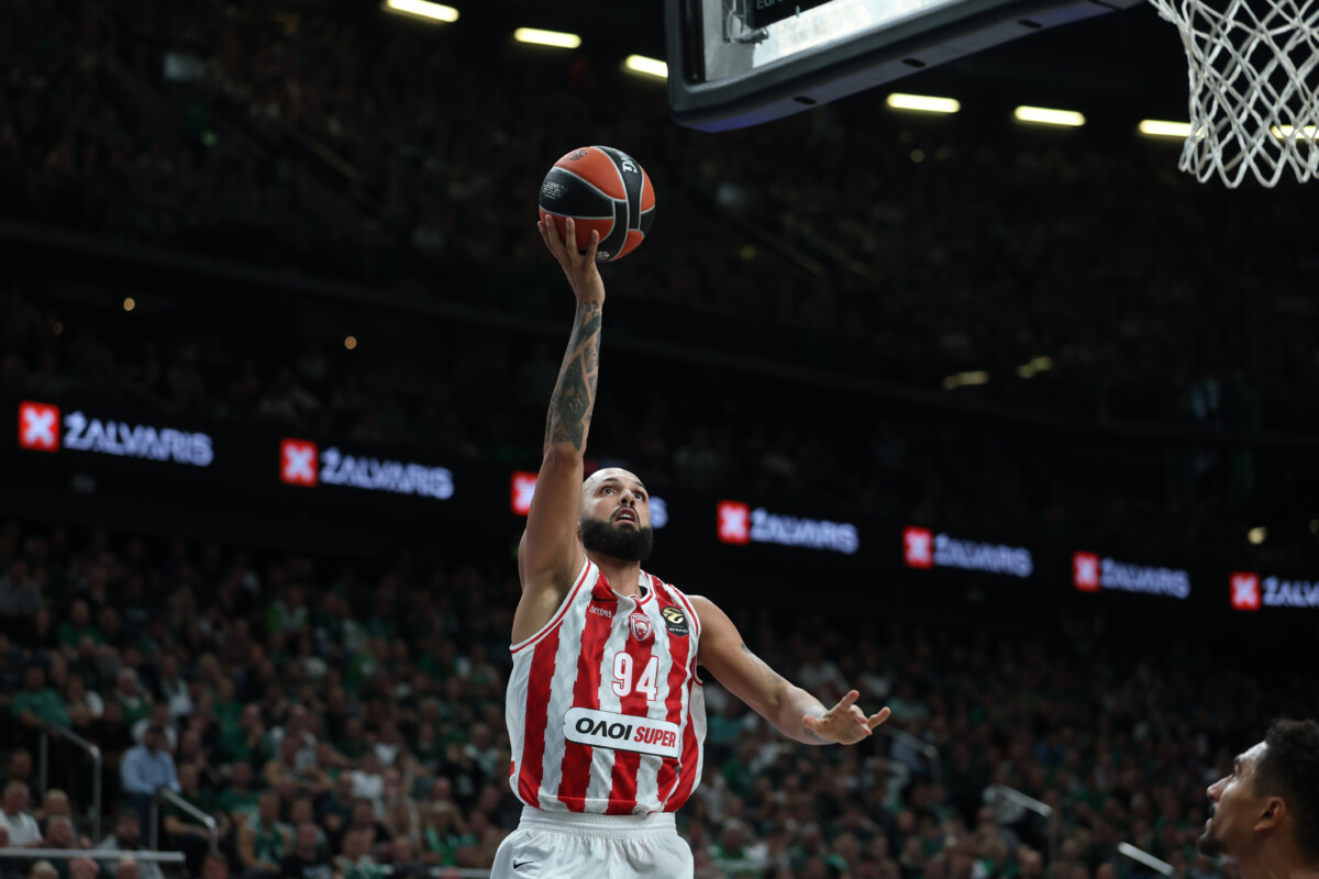 ΕΥΡΩΛΙΓΚΑ 2026-2027 / ΖΑΛΓΚΙΡΙΣ ΚΑΟΥΝΑΣ - ΟΛΥΜΠΙΑΚΟΣ. (ROKAS LUKOSEVICIUS / EUROKINISSI)